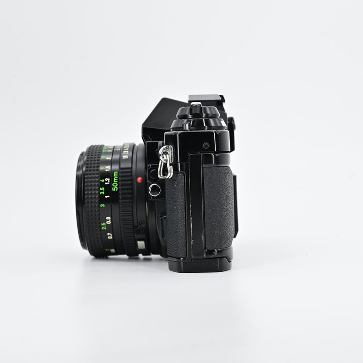 Canon AE1P + FD 50mm F1.8 Lens
