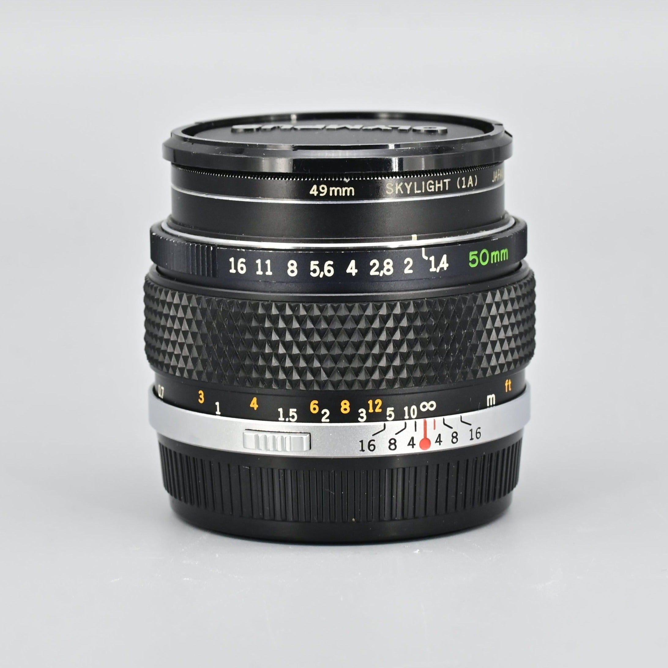 Olympus OM Auto-S 50mm F1.4 Lens (M-System Version)