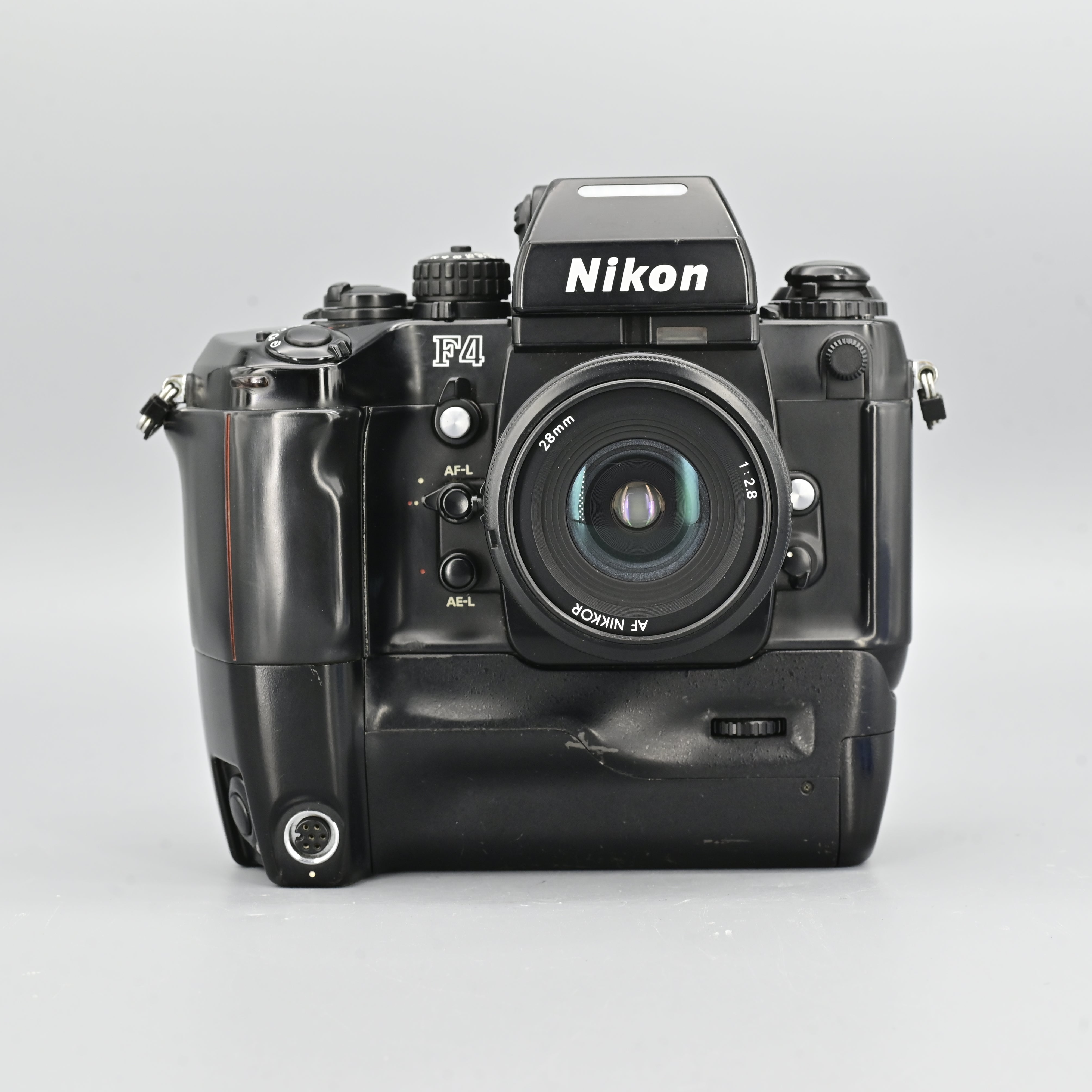 Nikon F4 Body Only + MB-23 Motor Drive + AFD 28mm F2.8 Lens
