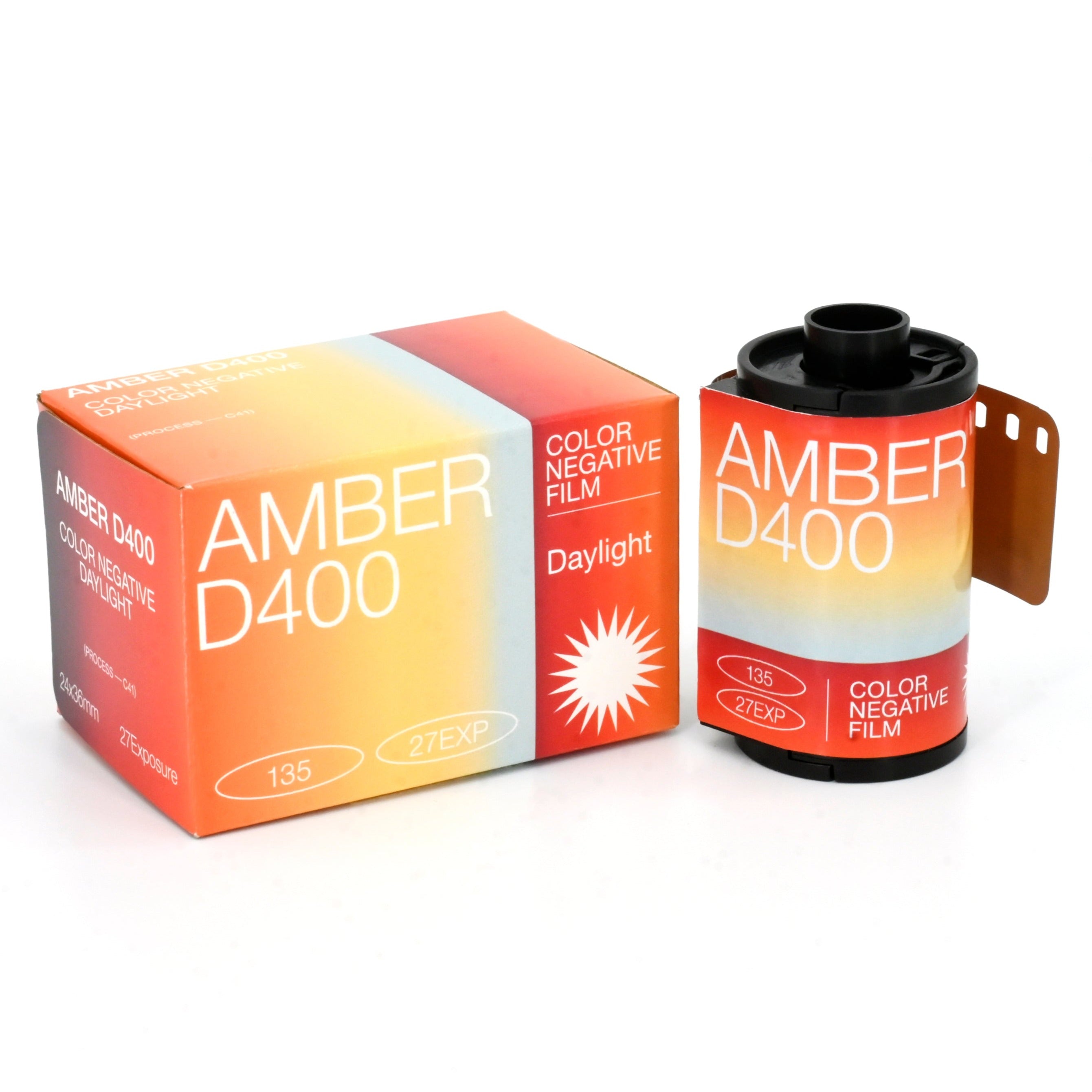 Amber D400 Color Negative 27 Exp 35mm Cine Film – SHOWA