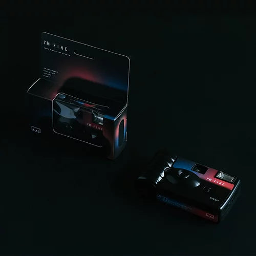 I’M Fine Single Use Camera Regular Edition - AURA (Black)
