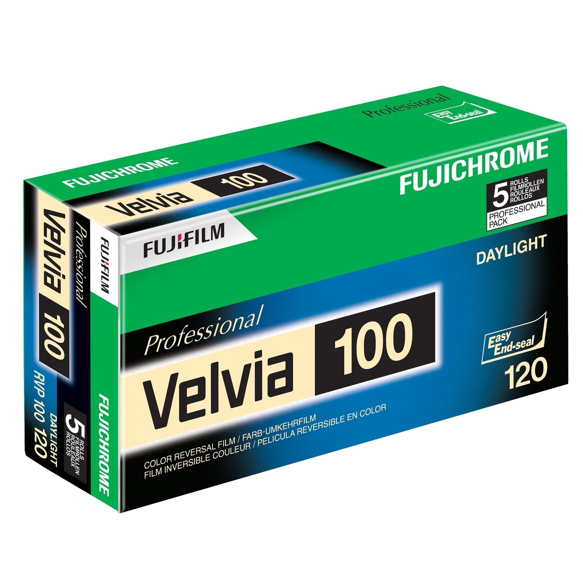 現貨]Fujifilm Velvia 100 120 Film 彩色正片菲林高飽和度，顆粒細膩