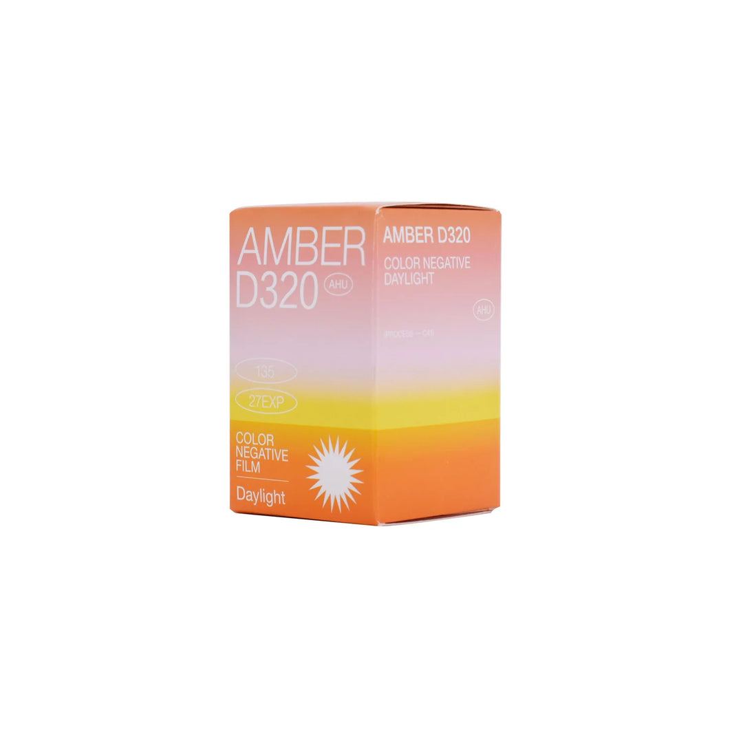 Amber D320 AHU Color Negative 27 Exp 35mm Cine Film