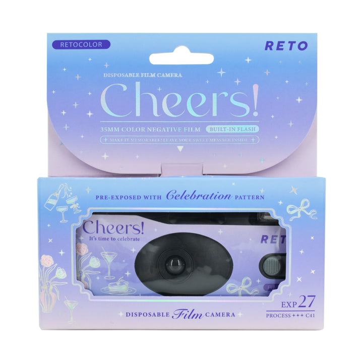 Retocolor CHEERS 400 Disposable Camera