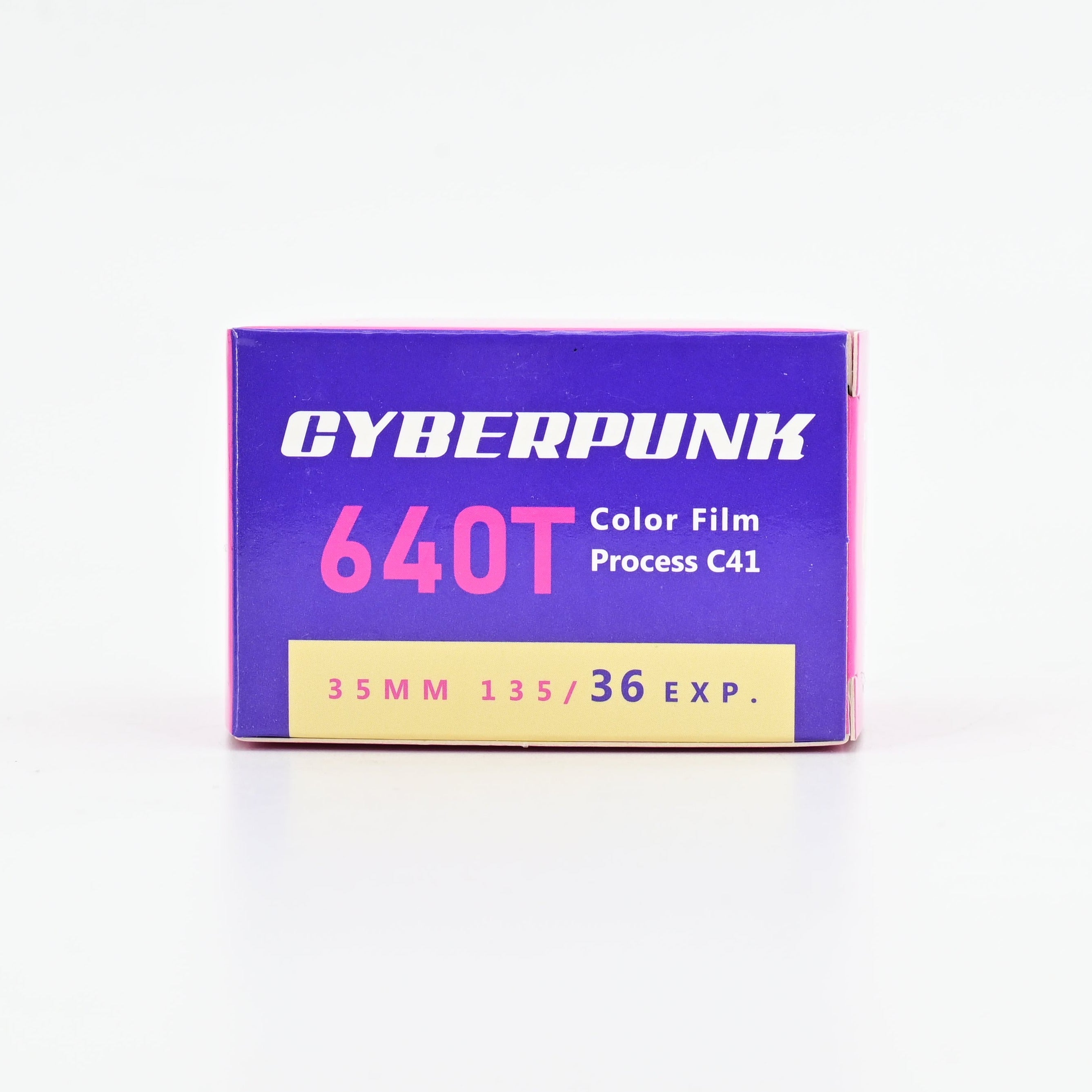 Cyberpunk 640T Color Film 36Exp 35mm Cine Film 電影菲林，寬容度高