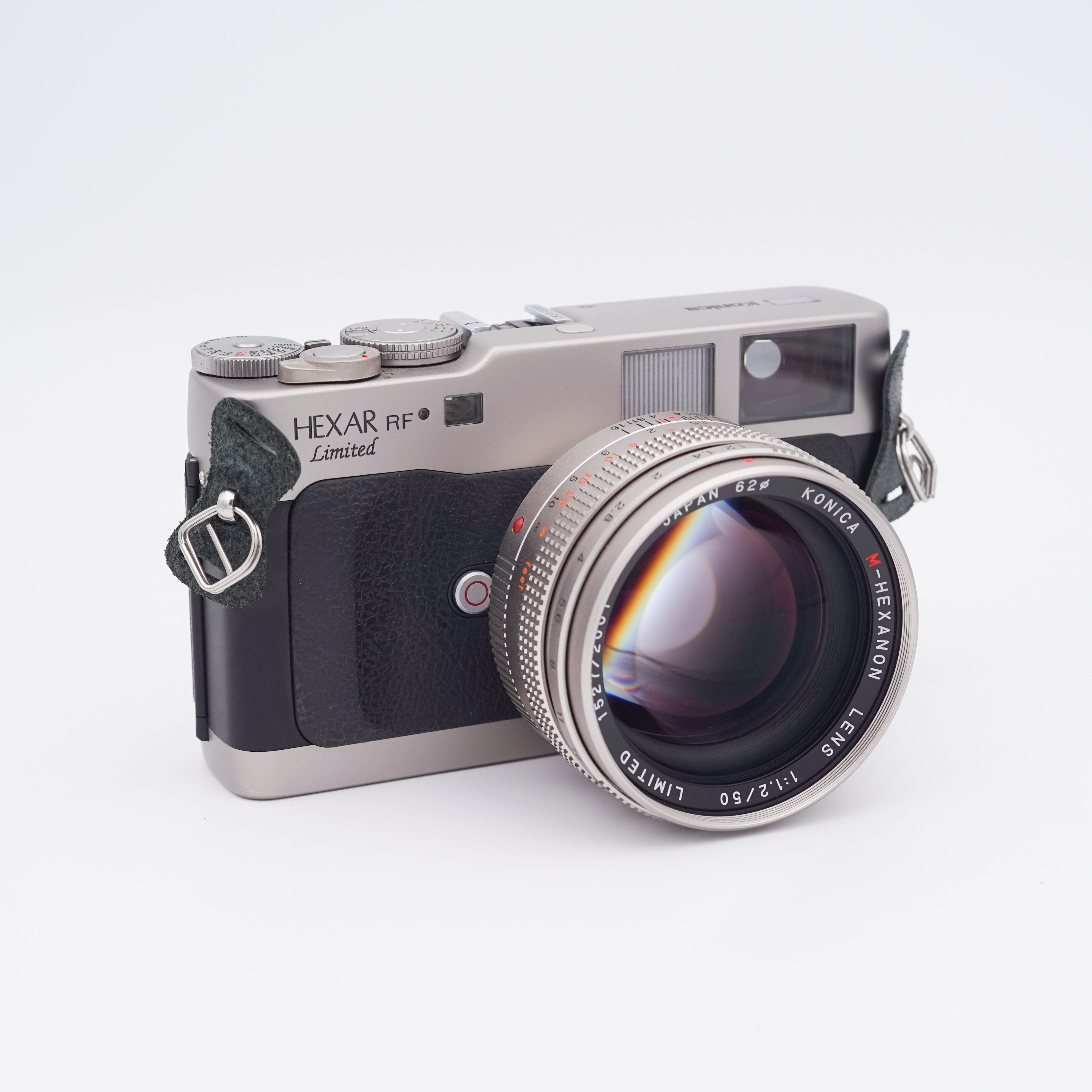 Konica Hexar RF w/ 50mm f/1.2 - Limited (Full Box Set) – SHOWA