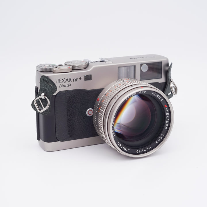 Konica Hexar RF w/ 50mm f/1.2 - Limited (Full Box Set)