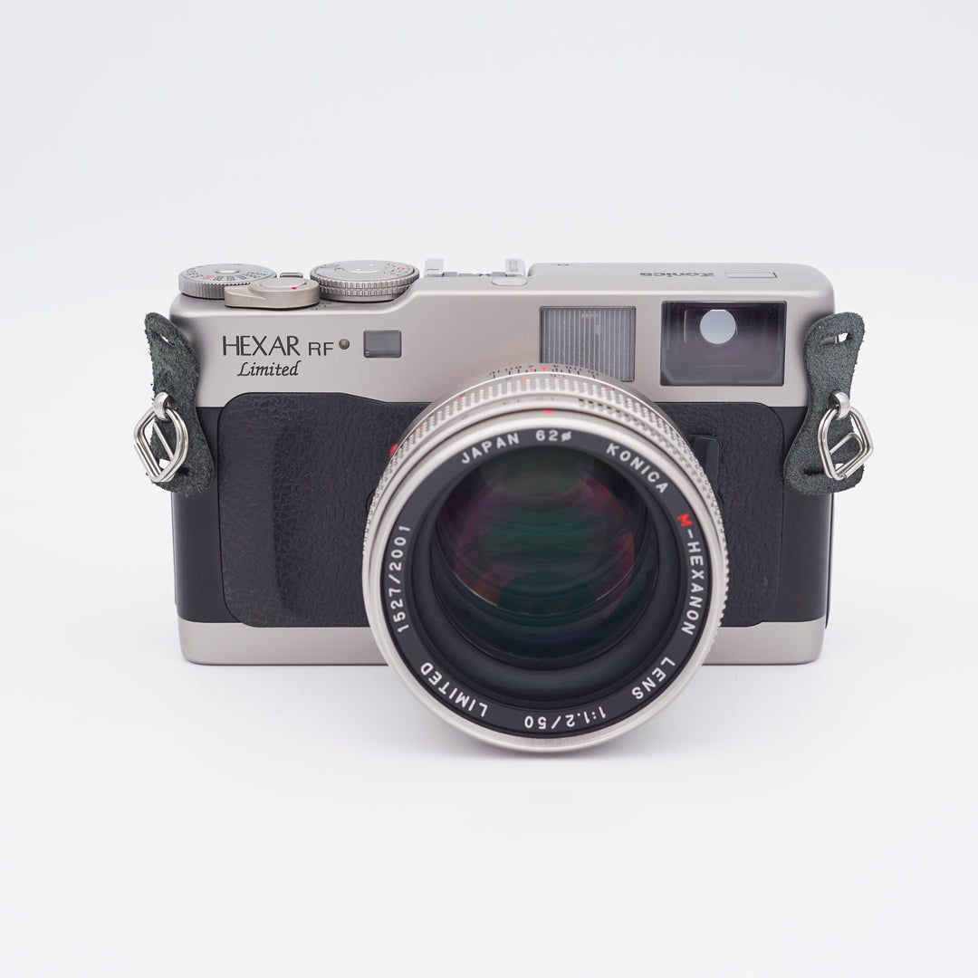 Konica Hexar RF w/ 50mm f/1.2 - Limited (Full Box Set)
