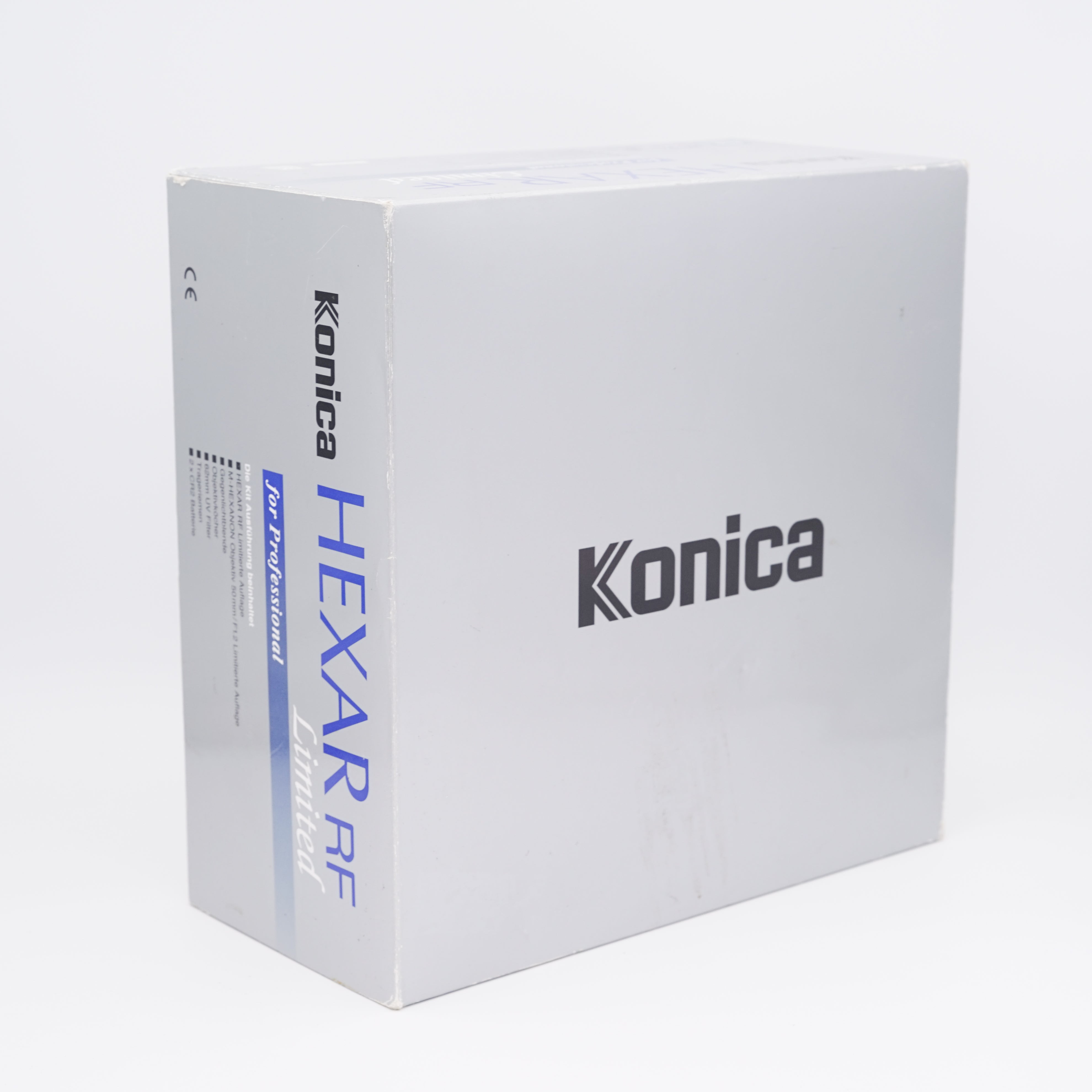 Konica HEXAR RF 美品 Konica Hexar RF w/ 50mm f/1.2 - Limited (Full Box Set) – SHOWA