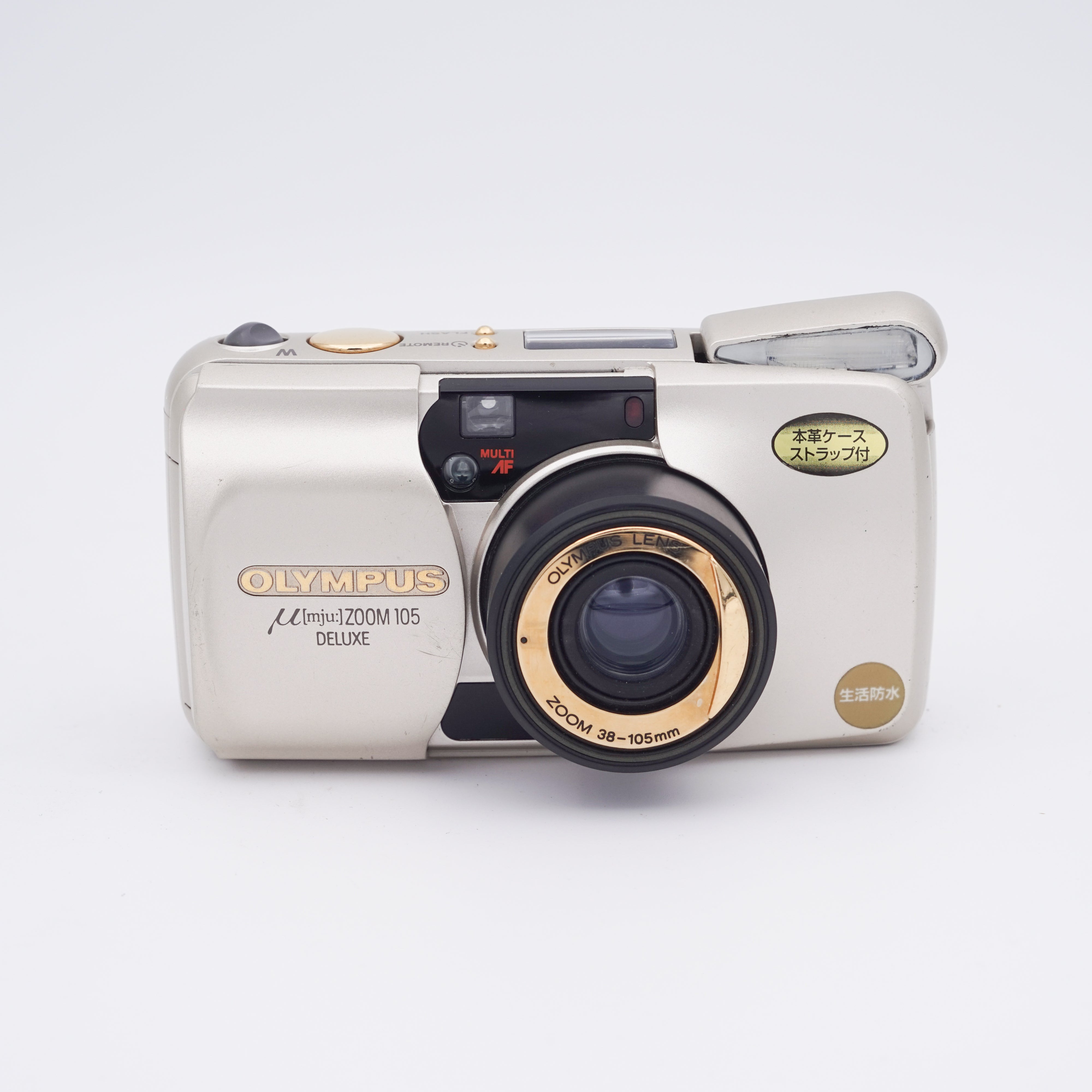 【美品 ケース付】OLYMPUS μ[mju:] ZOOM 105 DELUXE Olympus Mju Zoom 105 Deluxe – SHOWA