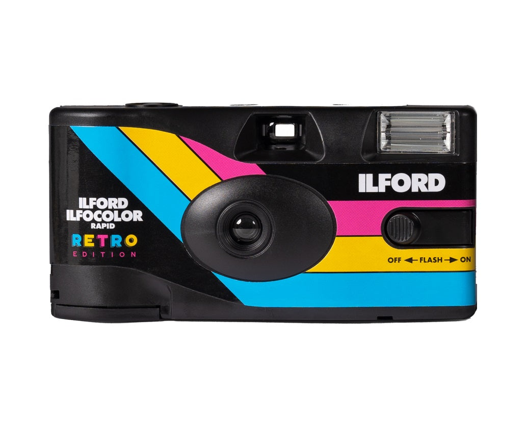 Ilford ILFOCOLOR RAPID RETRO Single Use Camera