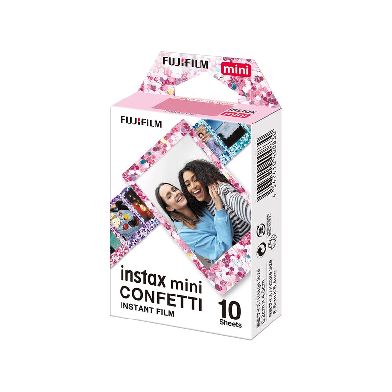 Fujifilm INSTAX Mini Instant Film (10 Exposures, Confetti Frame)