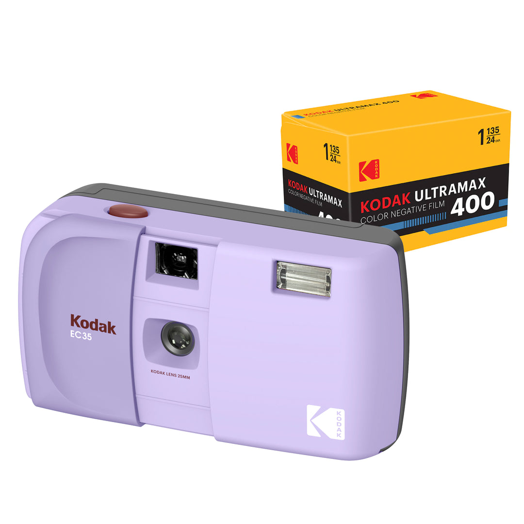 Kodak EC35 35mm Film Camera Bundle with Ultramax 400 - 24exp