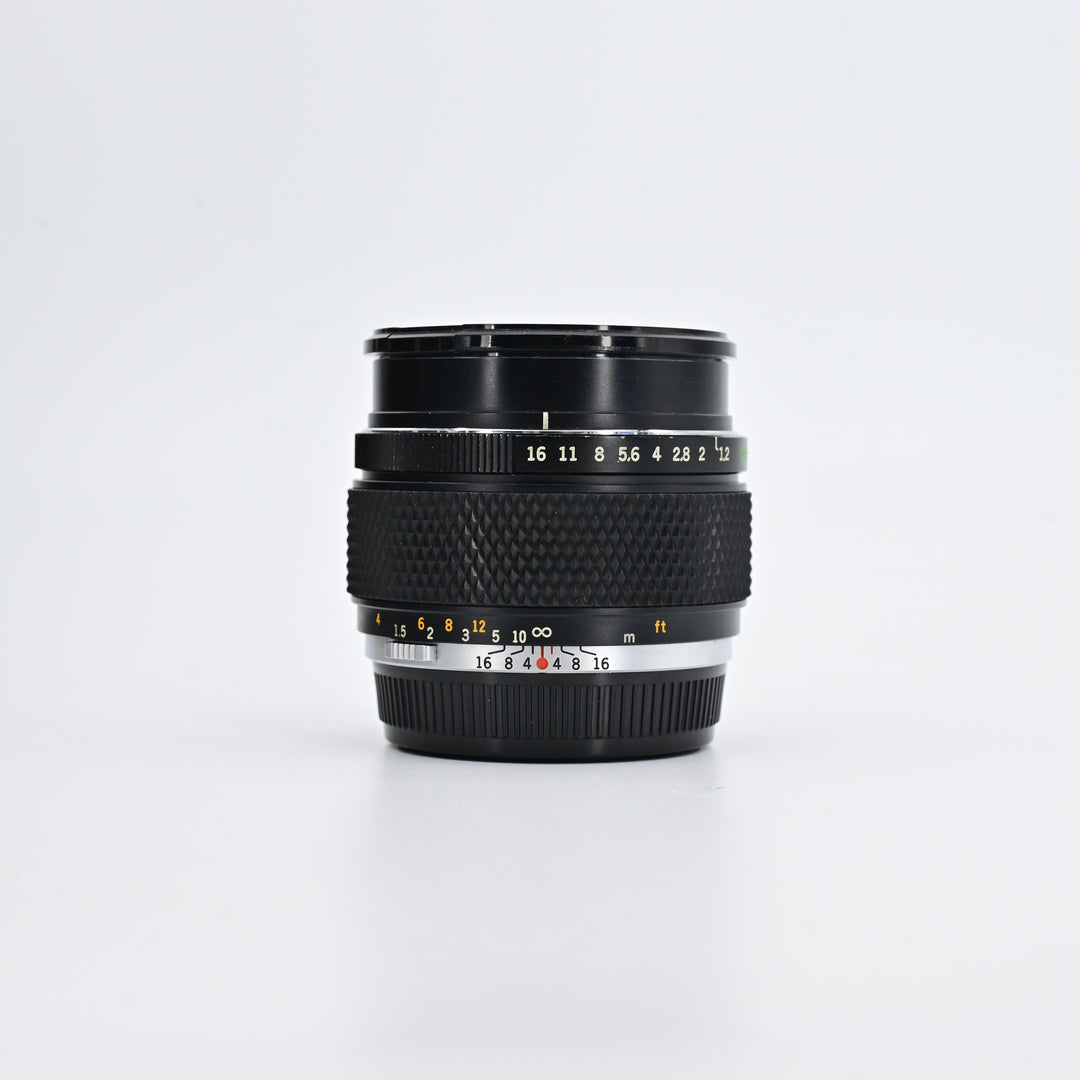 Olympus OM-System Auto-S 55mm F1.2 Lens [Read Description]