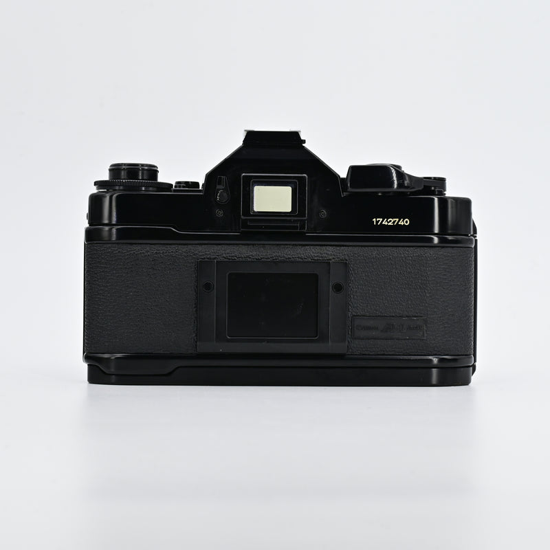 Canon A1 Black + FD 50mm F2 Lens