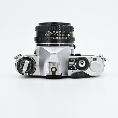 Pentax ME + SMC Pentax-A 50/2 Lens