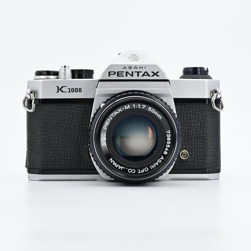 Pentax K1000 + SMC Pentax-M 50/1.7 Lens