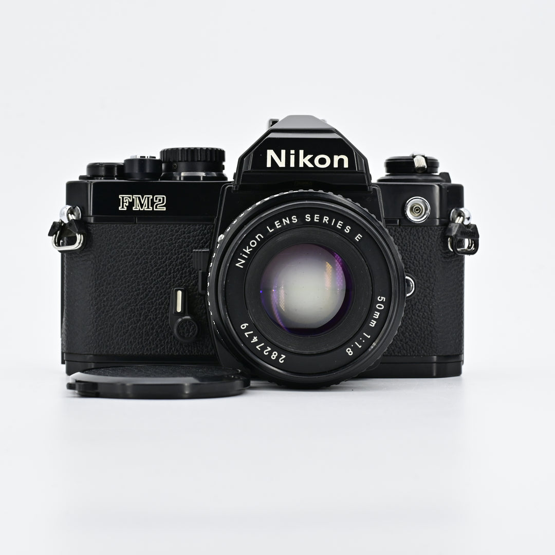 Nikon FM2 Black + Series E 50/1.8 Lens