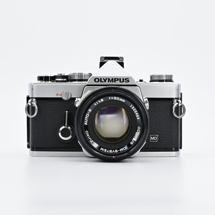 Olympus OM1 + Auto-S 50/1.8 Lens + Auto-Zoom 75-150mm F4 Lens