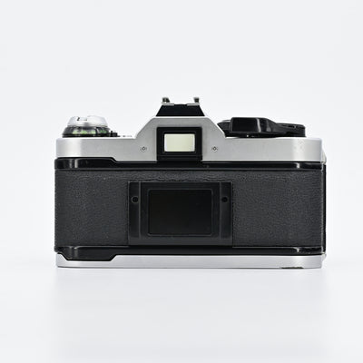 Canon AE-1P + Focal MC Auto 28/2.8 Lens + FD 50mm F1.4 Lens