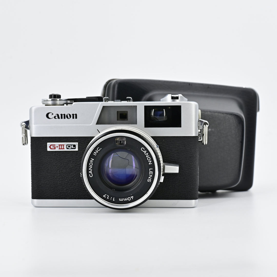 Canon Canonet QL17 GIII with case