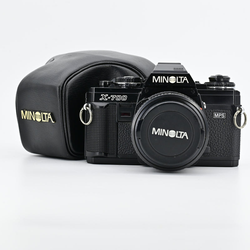 Minolta X700 MPS Black MD 50mm F1.7 Lens