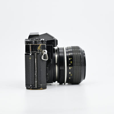 Nikon FE + Nikkor 50/1.4 lens