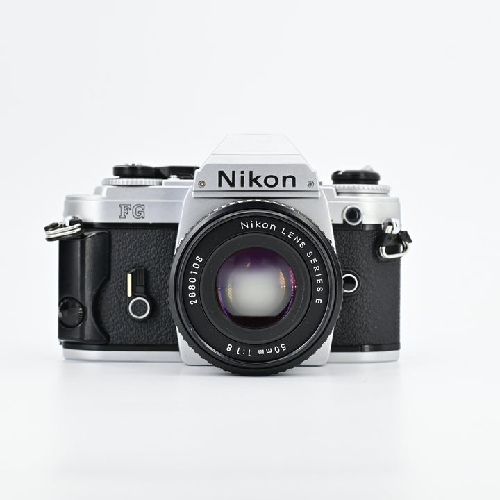 Nikon FG + Series E 50/1.8 Lens