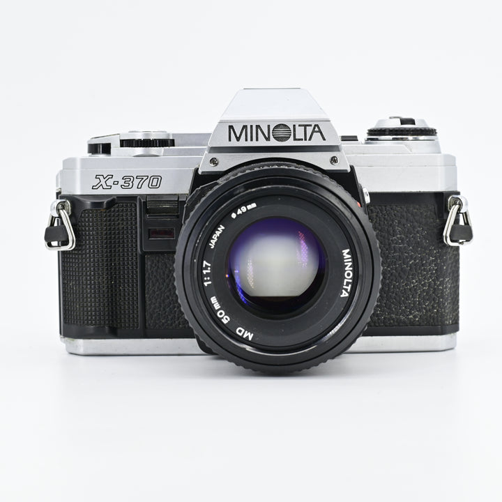 Minolta X370 + MD 50mm F1.7 Lens