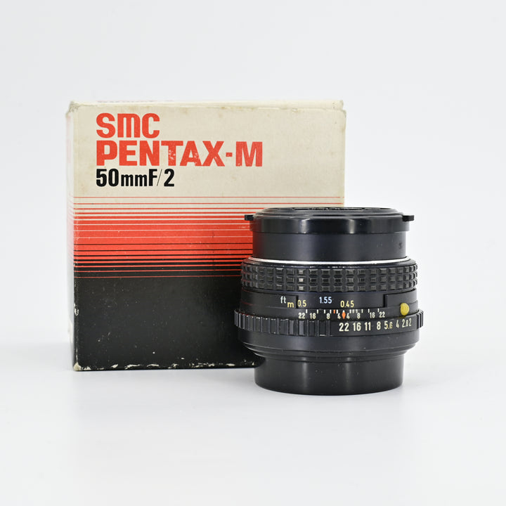 Pentax SMC Pentax-M 50mm F2 Lens (with Box)