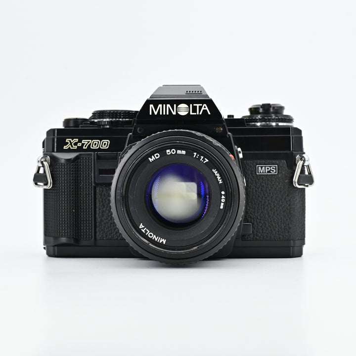 Minolta X700 MPS Black  + MD 50mm F1.7 Lens