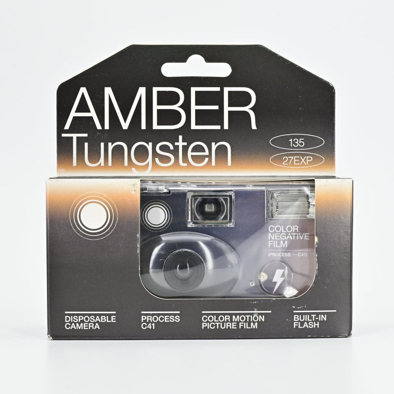 AMBER Tungsten Disposable Camera (Expired in 03-2024)