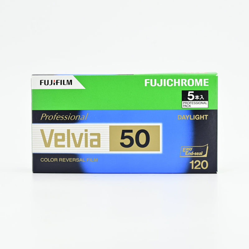 Fujifilm Velvia 50, 120 Film (Single Roll)