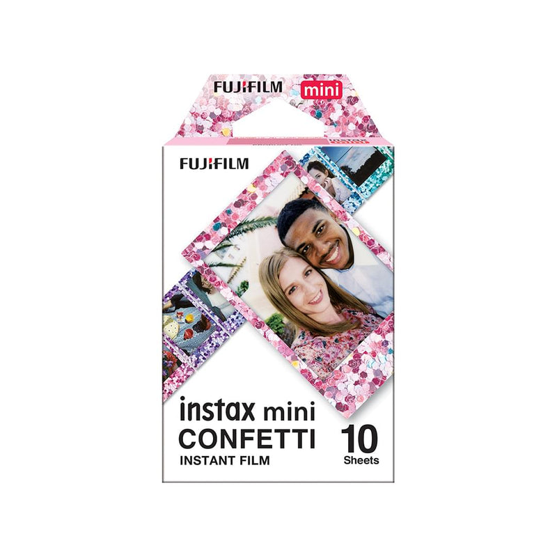 Fujifilm INSTAX Mini Instant Film (10 Exposures, Confetti Frame)