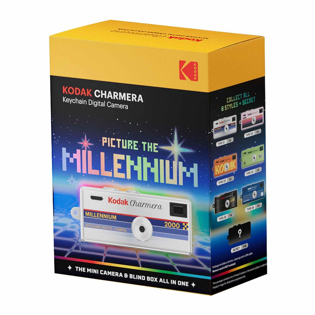 KODAK CHARMERA 造型鑰匙圈數位相機盲盒 - MILLENNIUM