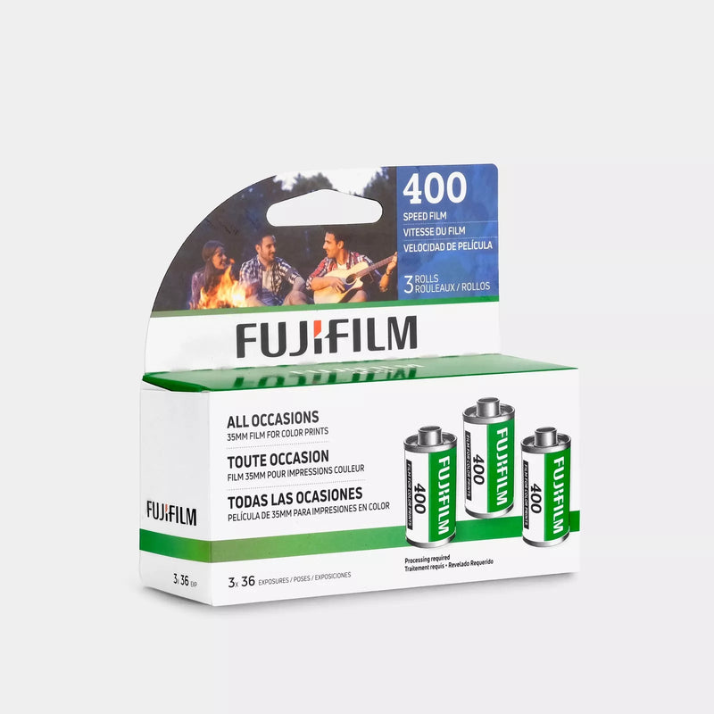 Fujifilm Fujicolor 400 , 3 Pack, 36 Exp 35mm Film