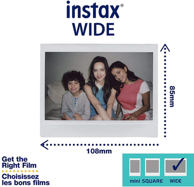Fujifilm INSTAX Wide Instant Film (Twin Pack - 20 Sheets)