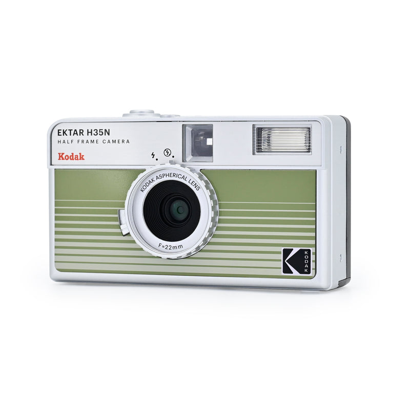KODAK EKTAR H35 Half Frame Film Camera (Off White, Single KODAK EKTAR H35 Half Frame Film Camera (Off White, Single