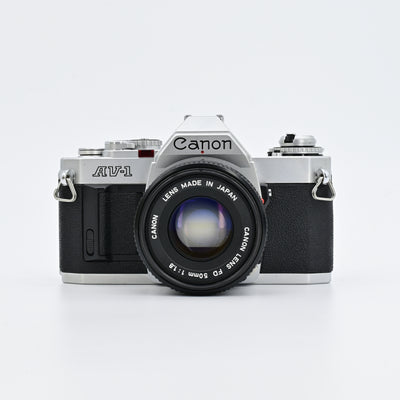 Canon AV1 + FD 50mm F1.8 Lens with Box