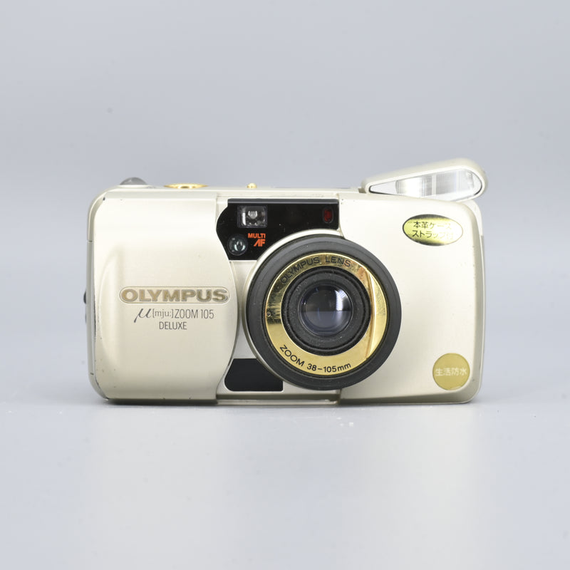【完動品】OLYMPUS μ[mju:]DELUXE105　 フィルムカメラ