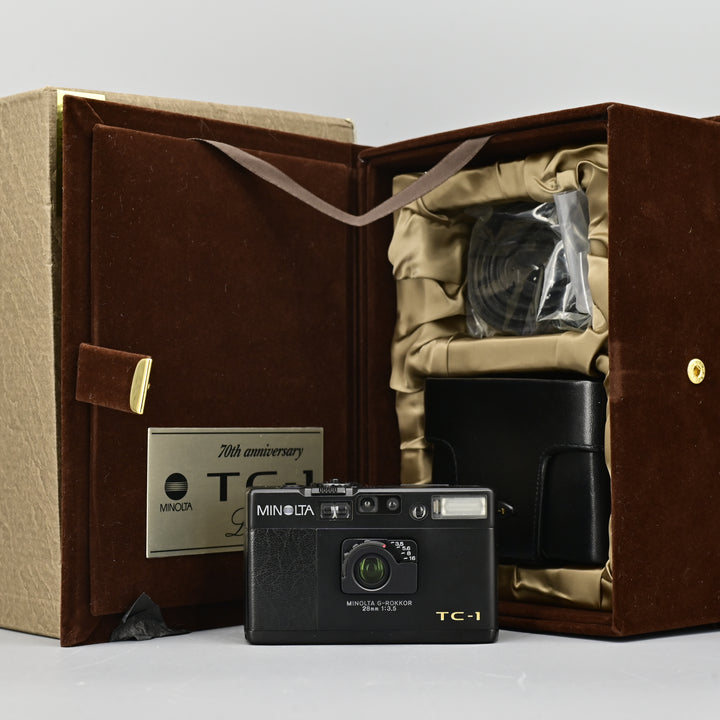 Minolta TC-1 Black 70th Anniversary Limited (Brand New Camera).