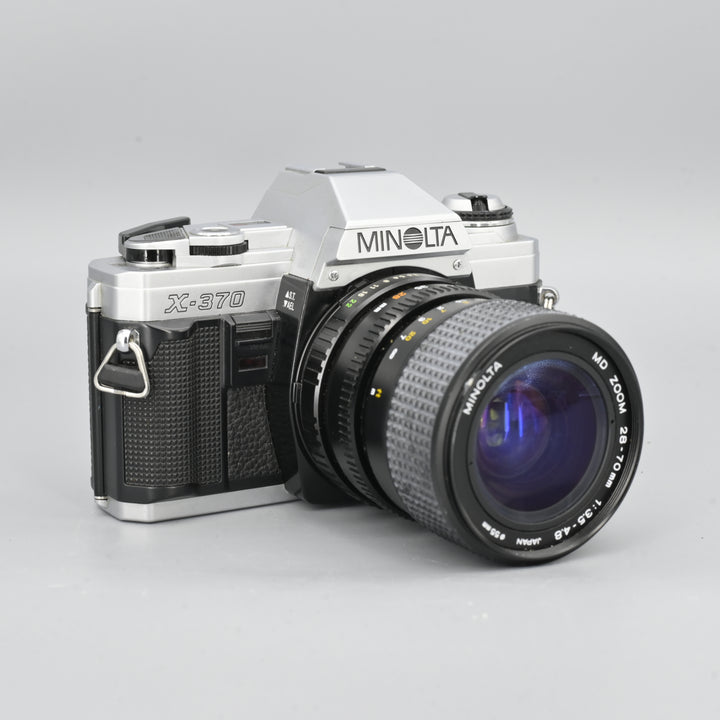 Minolta X370 + MD 28-70mm F3.5-4.8 Zoom Lens