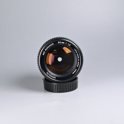Minolta MD Rokkor 50mm F1.2 Lens