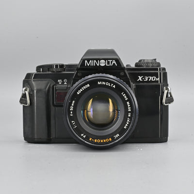 Minolta X370N + MC 50mm F1.7 Lens