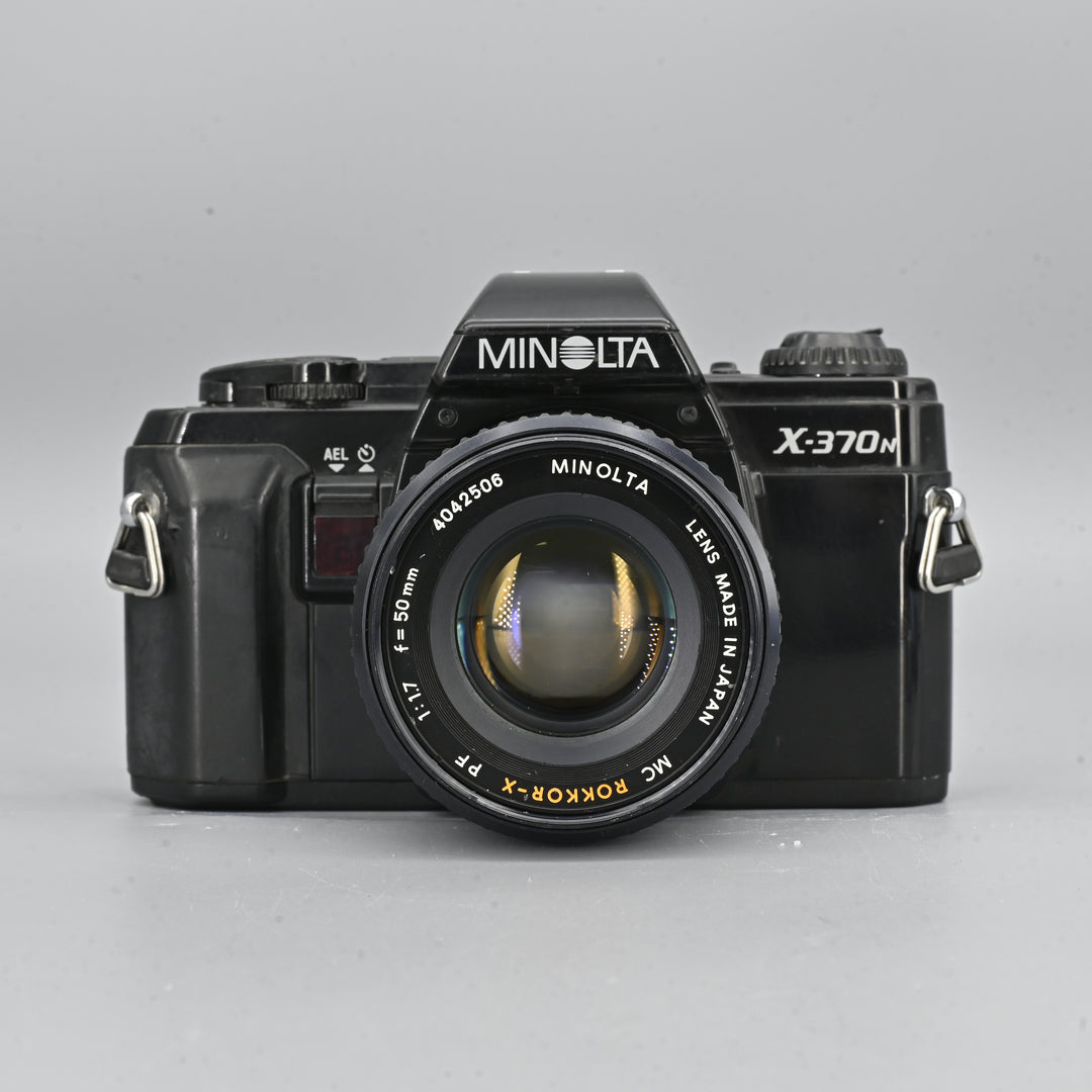 Minolta X370N + MC 50mm F1.7 Lens