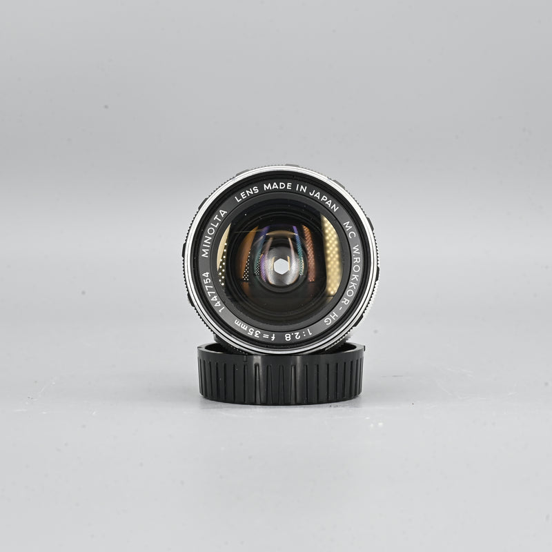 Minolta MC W.Rokkor HG 35mm F2.8 Lens