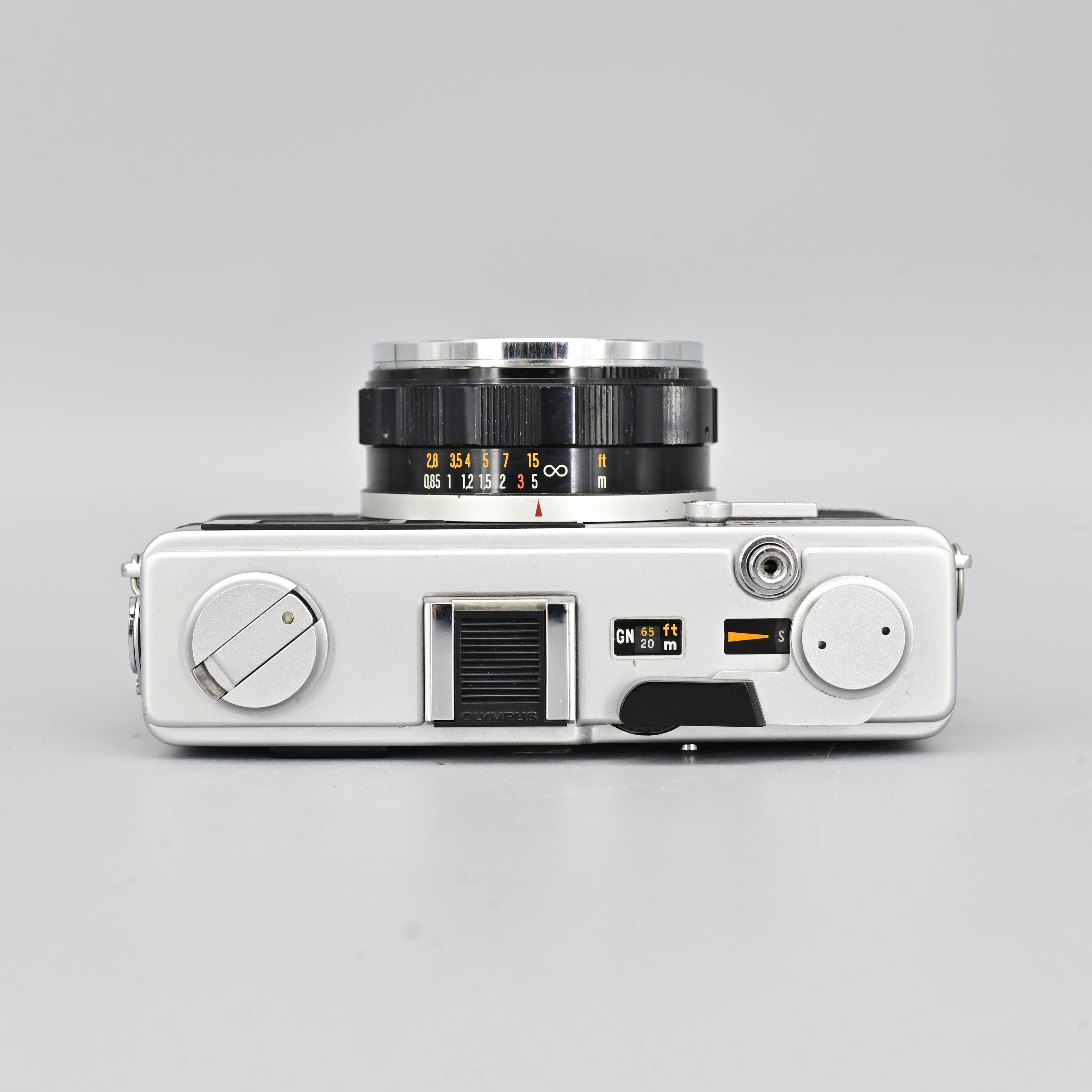 Olympus 35dc  白レザー美品 Olympus 35DC – SHOWA
