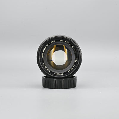 Minolta MC Rokkor-PG 50mm F1.4 Lens