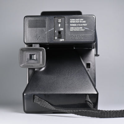 Polaroid Rainbow 1000 Instant Camera with Polatronic 1 Flash