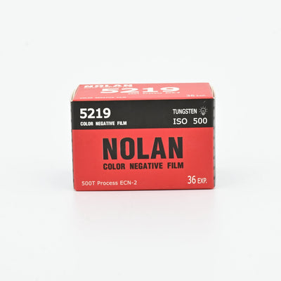 Nolan 5219 500T, 36 Exp 35mm Cine Film